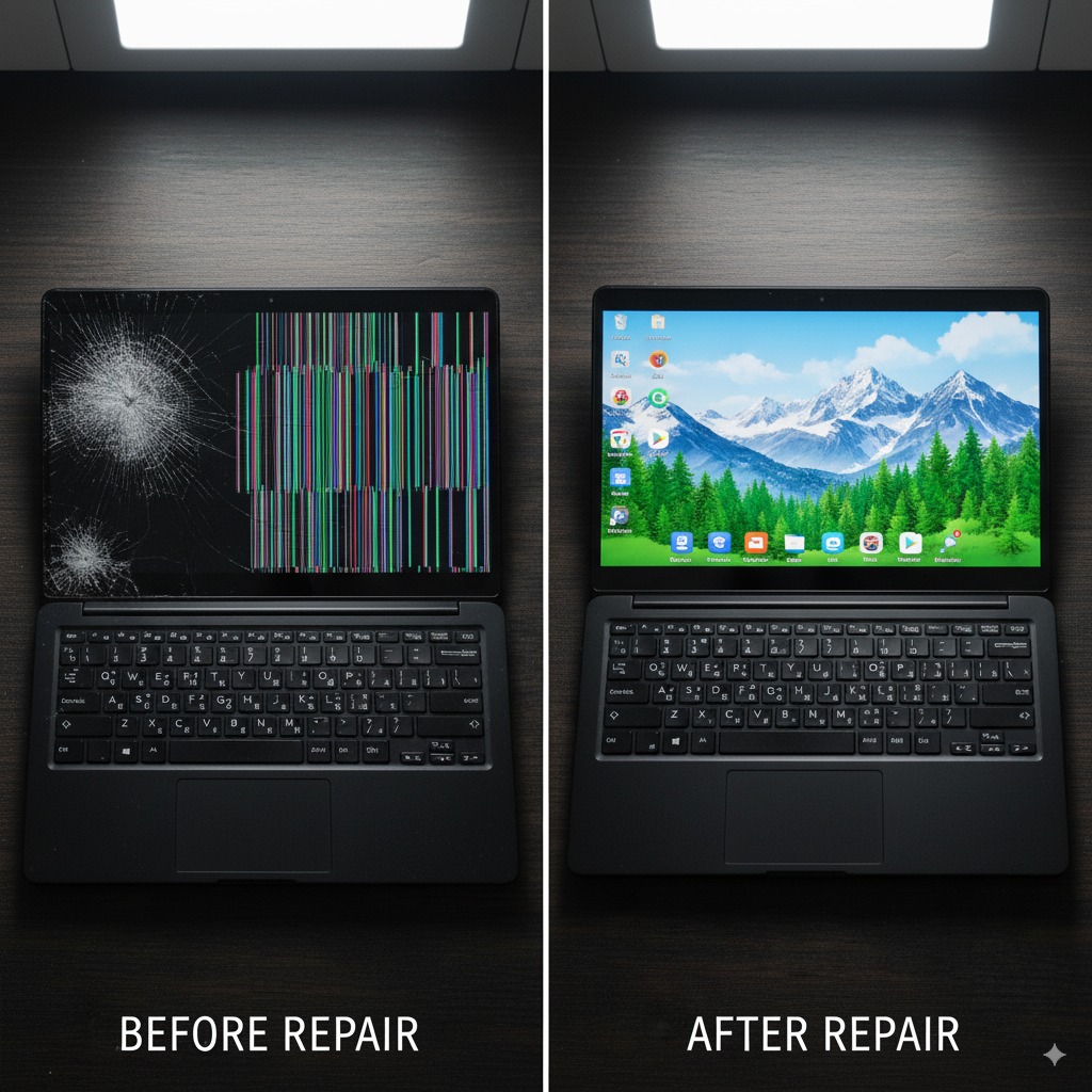 Laptop repair service